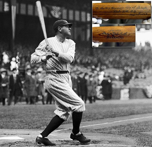 Babe Ruth 1923年**洋基體育場主場跑壘